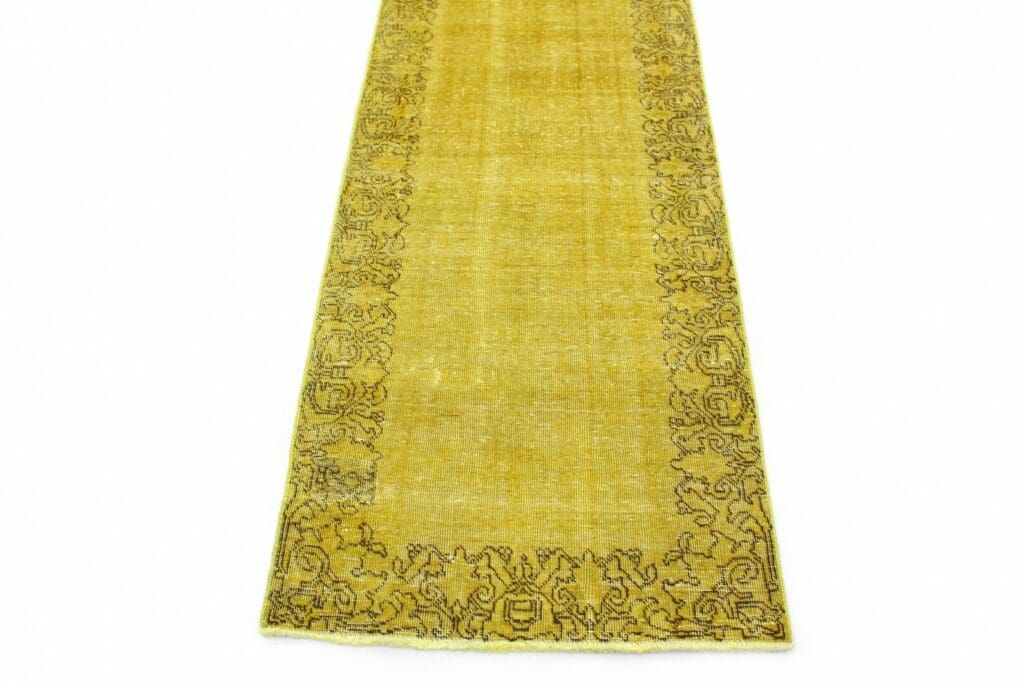Orientteppich 608 x 79 cm Wolle handgeknüpft