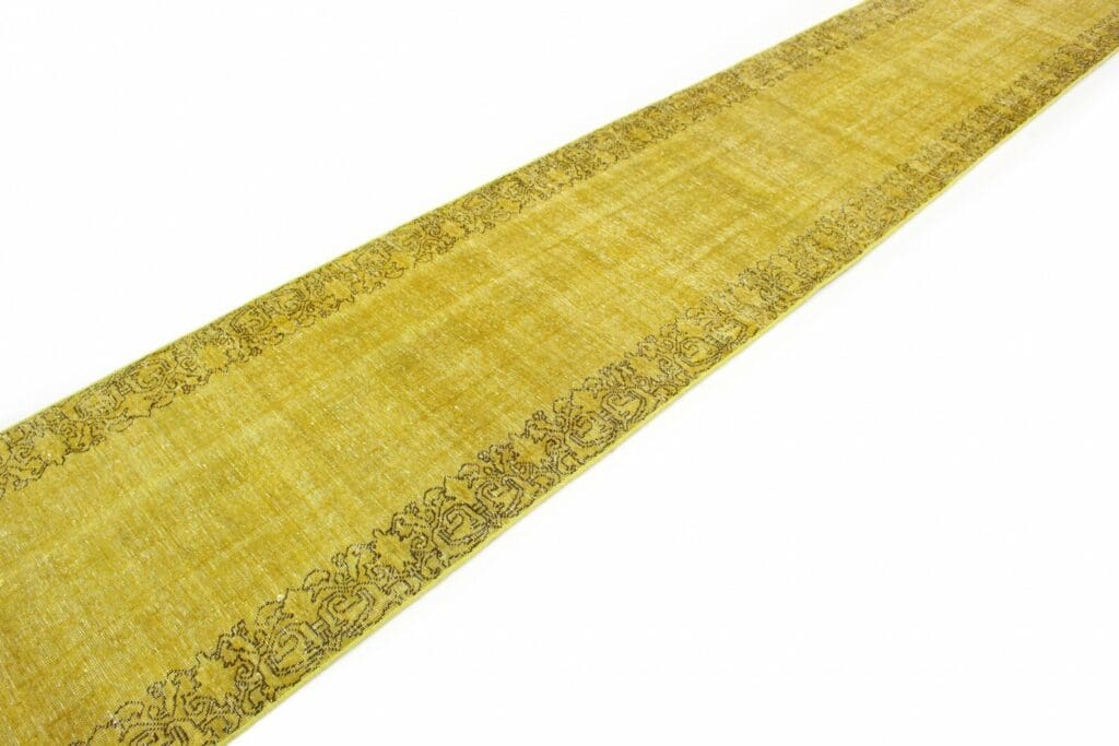 Orientteppich 608 x 79 cm Wolle handgeknüpft
