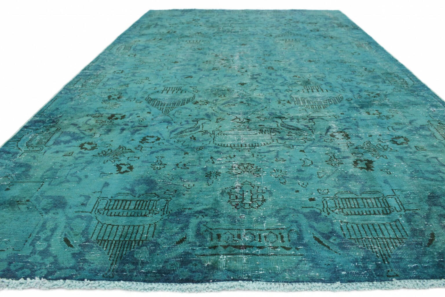 Orientteppich 292x159 cm Wolle handgeknüpft