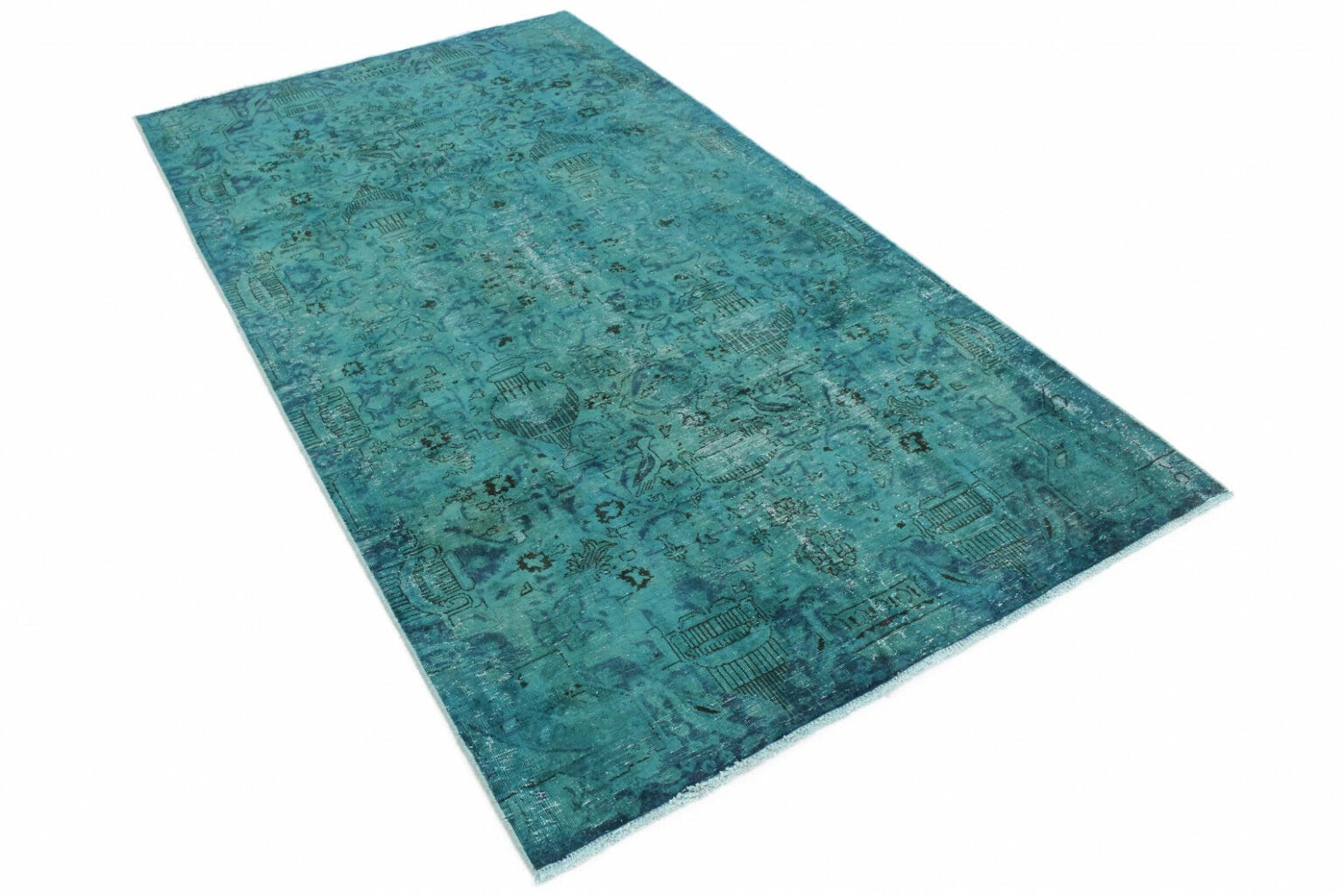 Orientteppich 292x159 cm Wolle handgeknüpft