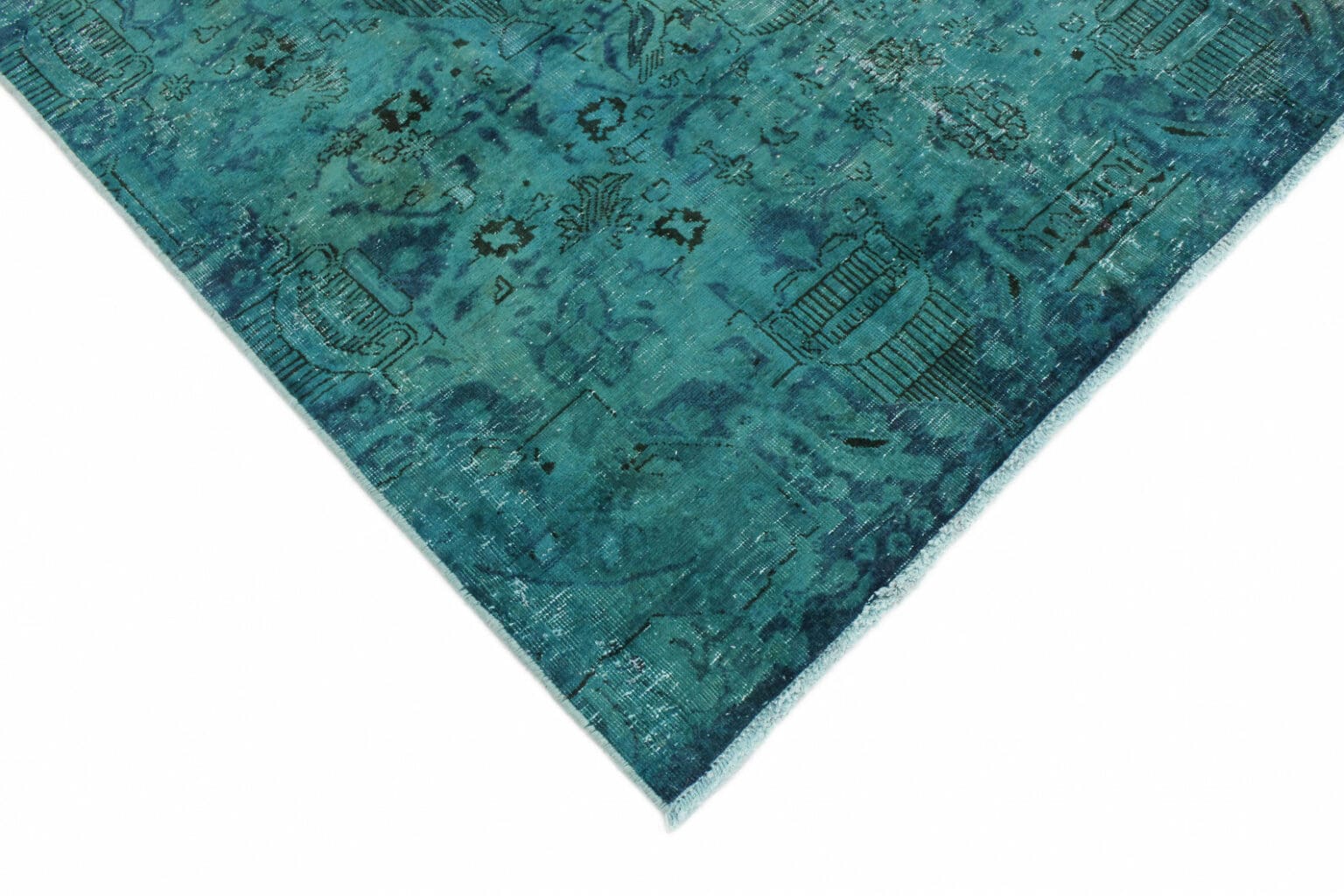 Orientteppich 292x159 cm Wolle handgeknüpft