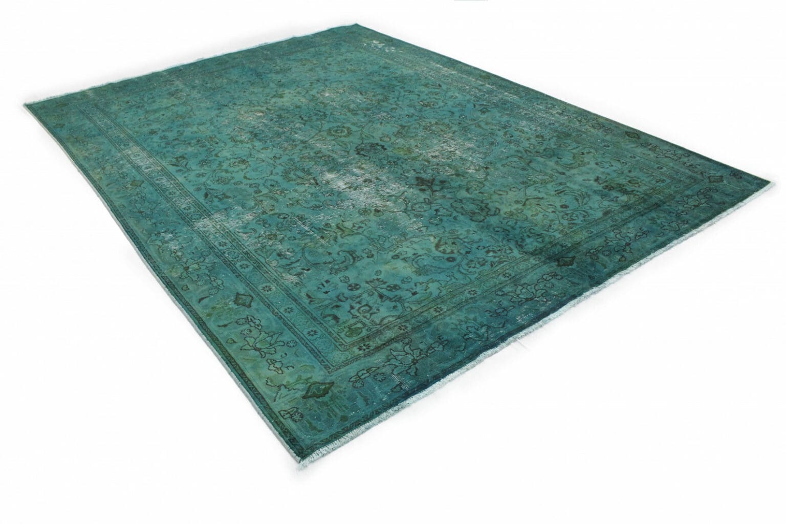 Orientteppich 375 x 280 cm Wolle handgeknüpft