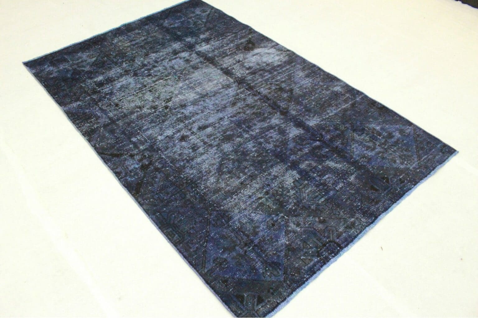 vintage-orientteppich-lila-262x169cm-handgeknupft-designunikat-1 Orientteppich 262 x 169 cm Wolle handgeknüpft