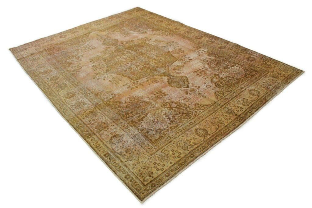 Orientteppich 390 x 299 cm Wolle handgeknüpft