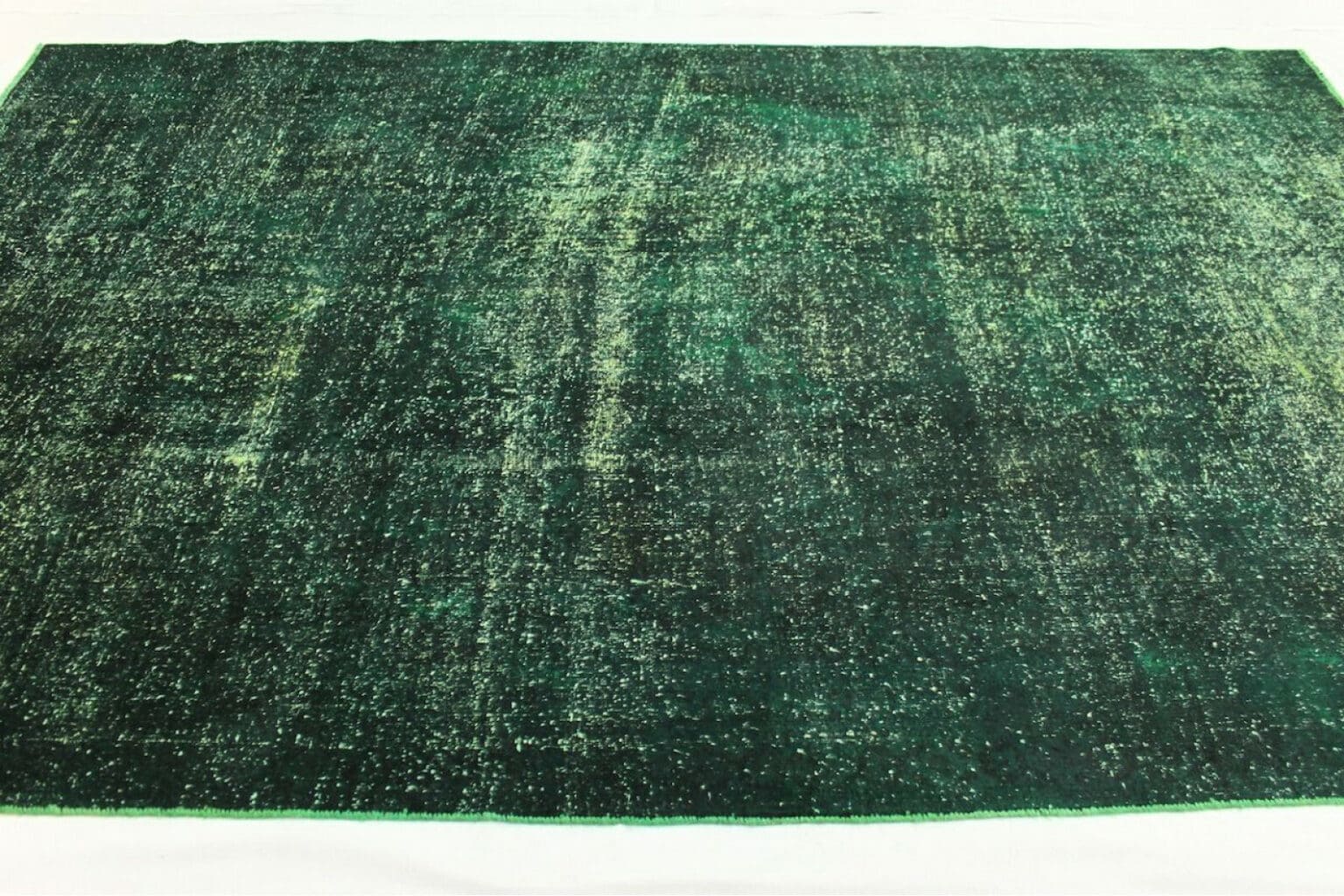 vintage-orientteppich-grun-344x223cm-exklusiv-handgeknupft-2 Orientteppich Orient 344 x 223 cm Wolle handgeknüpft