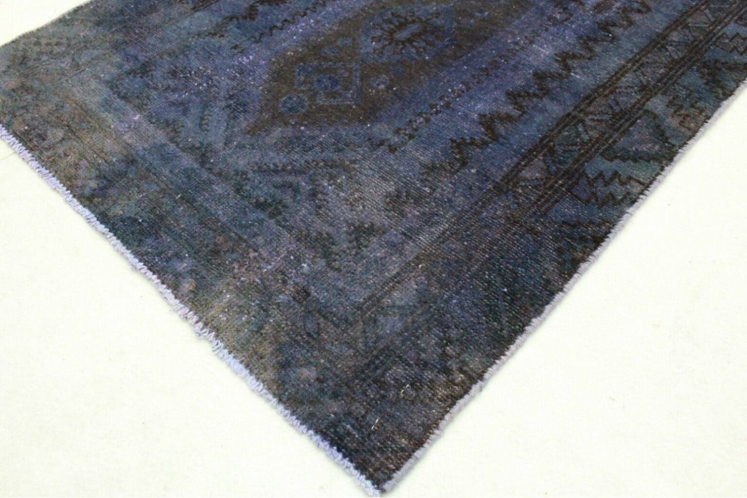 vintage-laufer-lila-280x89cm-exklusiver-orientteppich-handgeknupft-8 Orientteppich 280 x 89 cm Wolle handgeknüpft