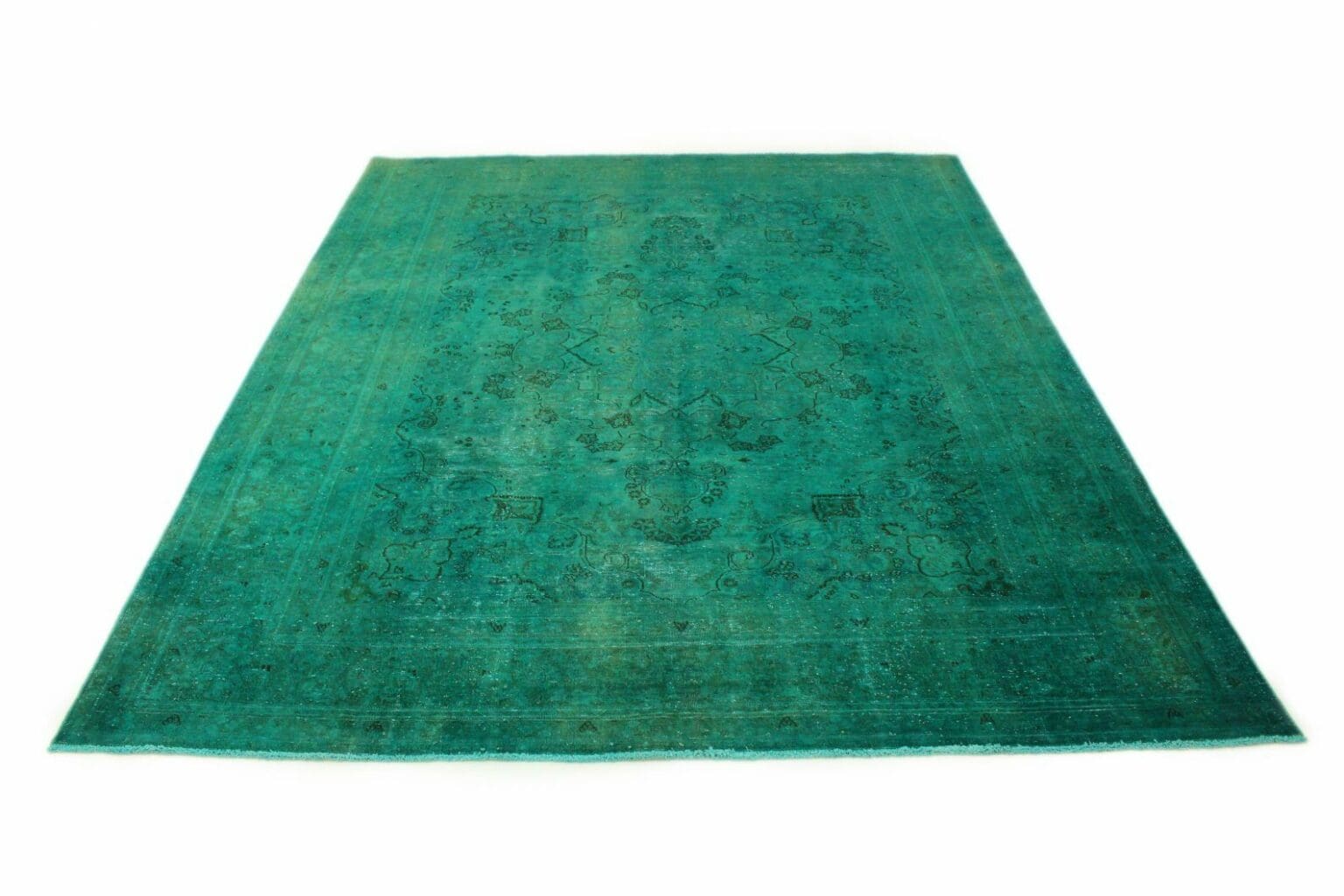 Orientteppich 372 x 289 cm Wolle handgeknüpft