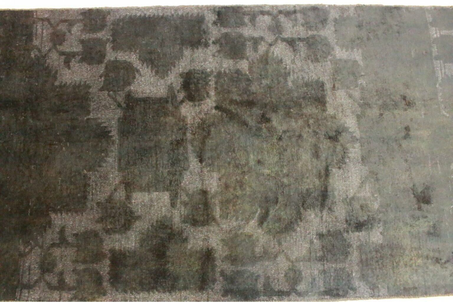 Orientteppich 365 x 89 cm Wolle handgeknüpft