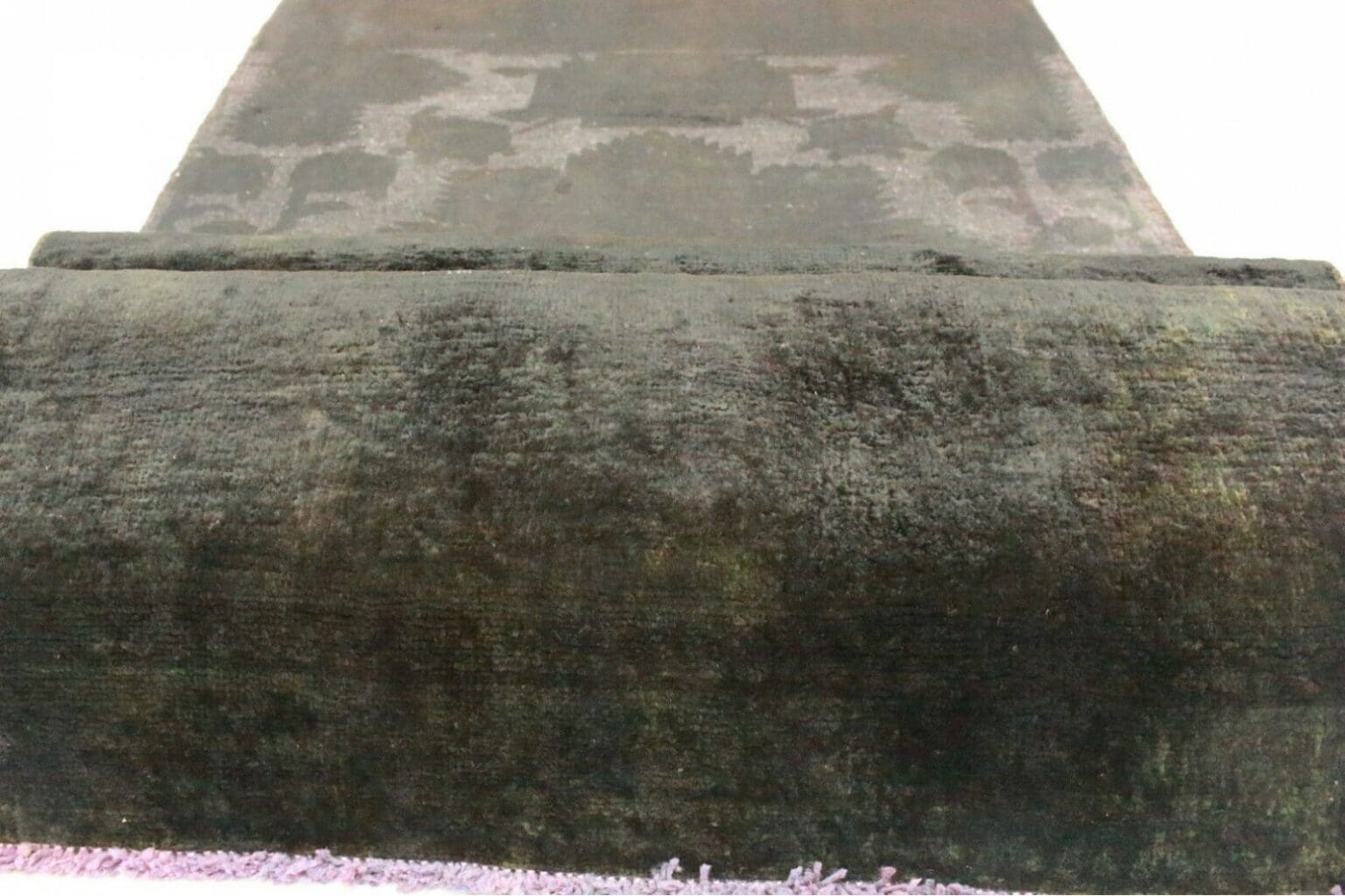 Orientteppich 365 x 89 cm Wolle handgeknüpft