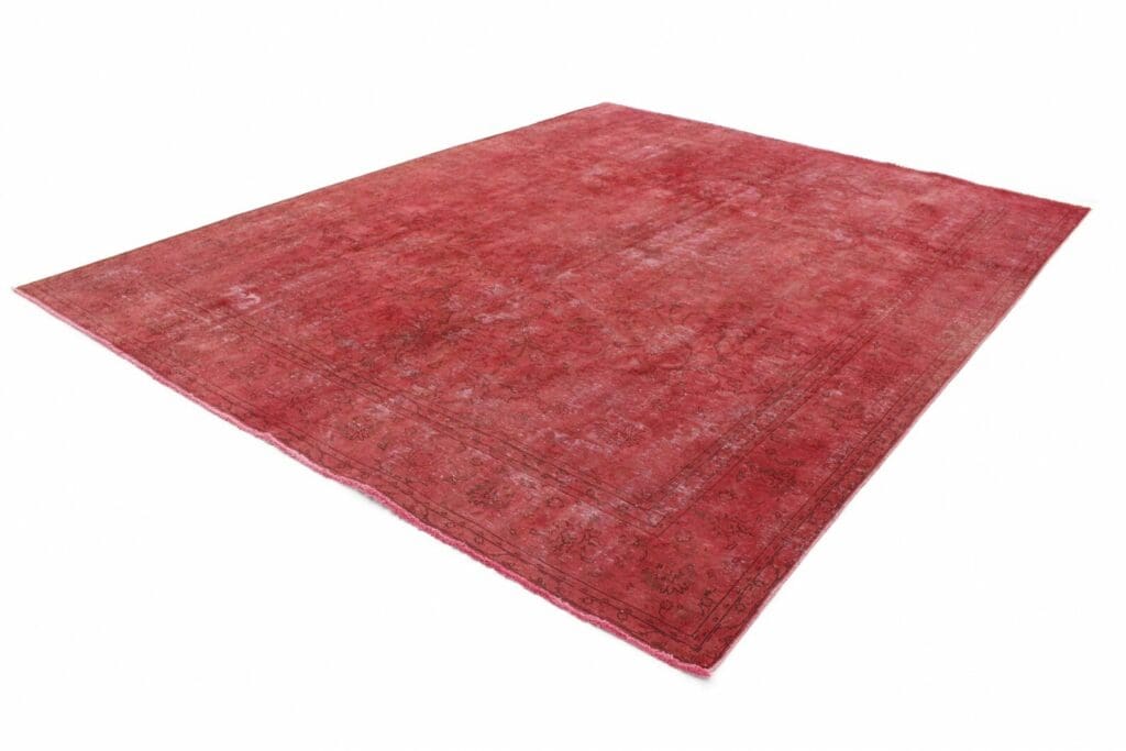 vintage-orientteppich-rot-378x271-cm-handgeknupft-unikat-3 Orientteppich 378 x 271 cm Wolle handgeknüpft
