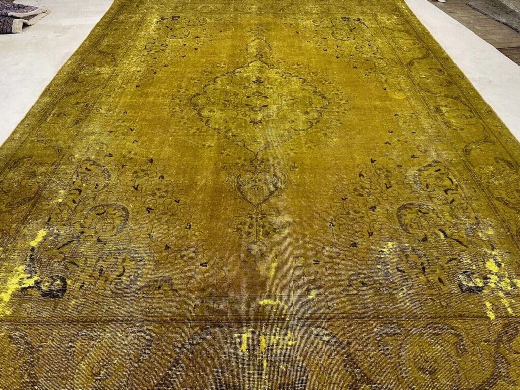 Perserteppich 389 x 295 cm Wolle handgeknüpft