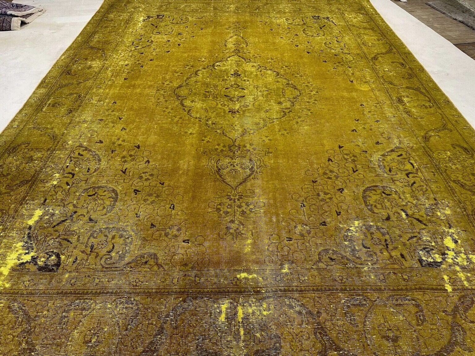 Perserteppich 389 x 295 cm Wolle handgeknüpft