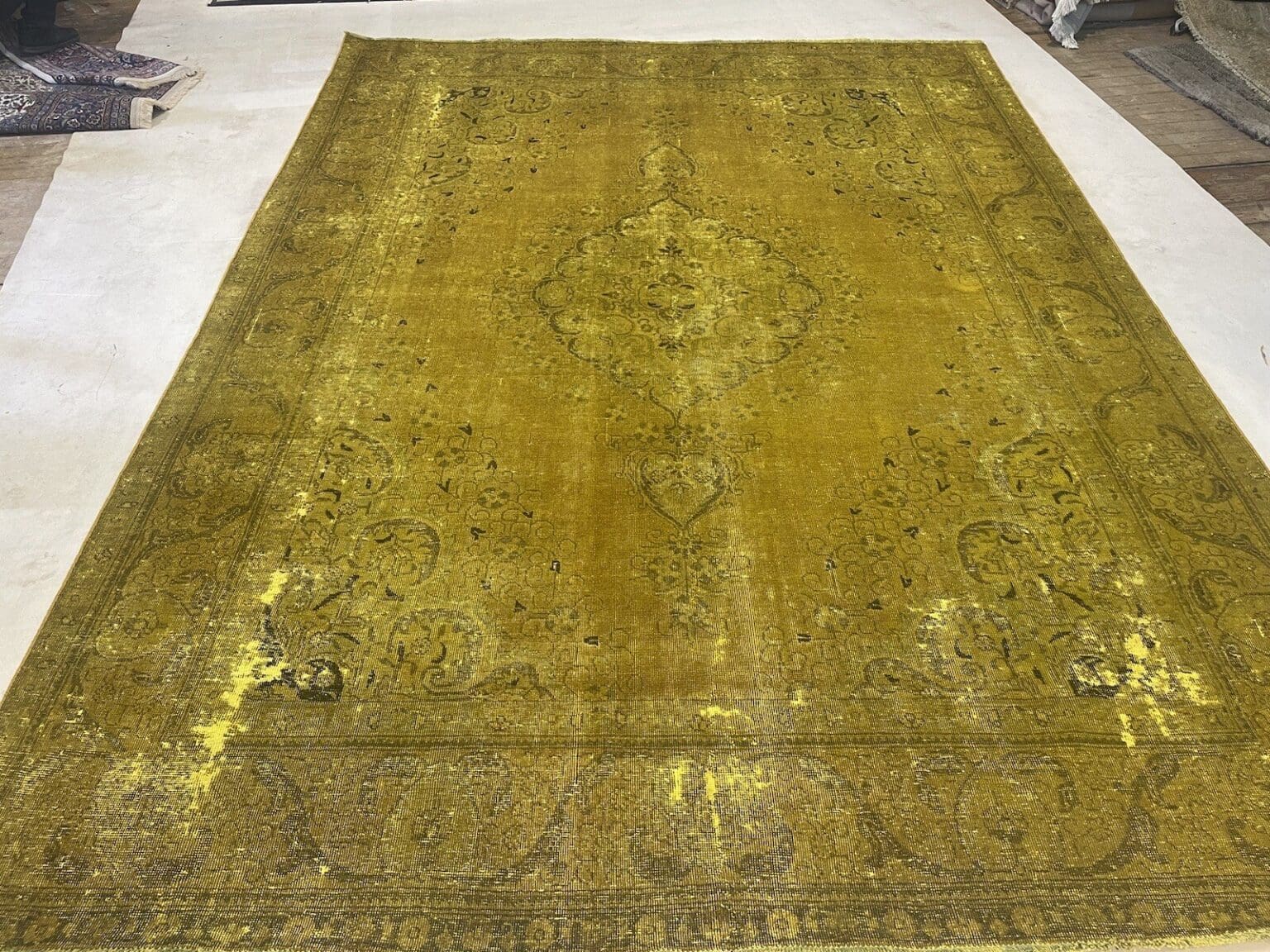 Perserteppich 389 x 295 cm Wolle handgeknüpft