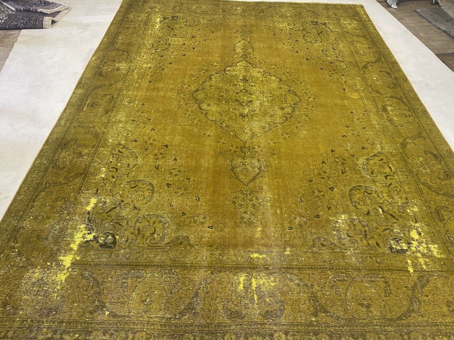 Perserteppich 389 x 295 cm Wolle handgeknüpft
