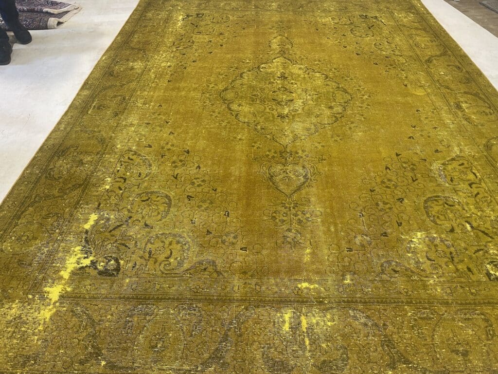 Perserteppich 389 x 295 cm Wolle handgeknüpft