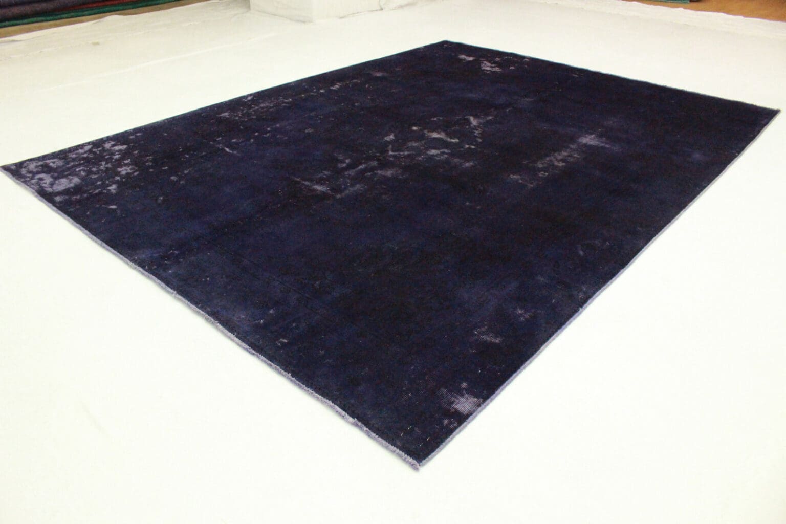 vintage-orientteppich-307x231cm-lila-blau-handgeknupft-4 Orientteppich 307x231 cm Wolle handgeknüpft
