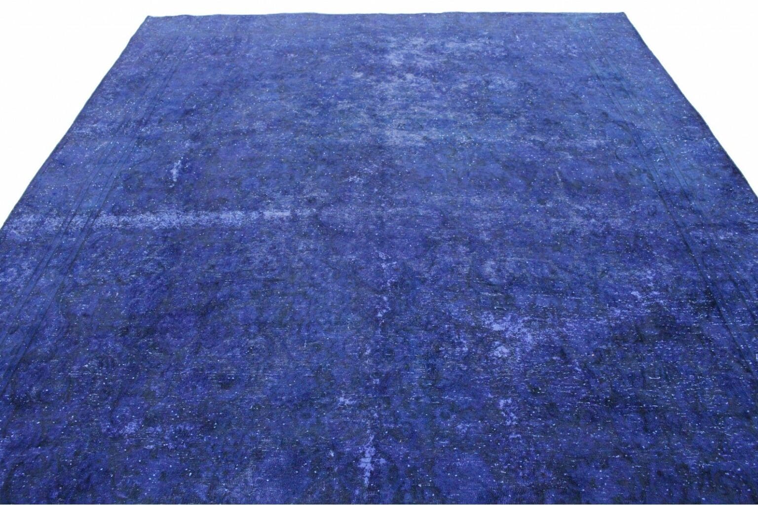 vintage-orientteppich-373x269cm-ultramarinblau-lila-handgeknupft-1 Orientteppich 373x269 cm Wolle handgeknüpft