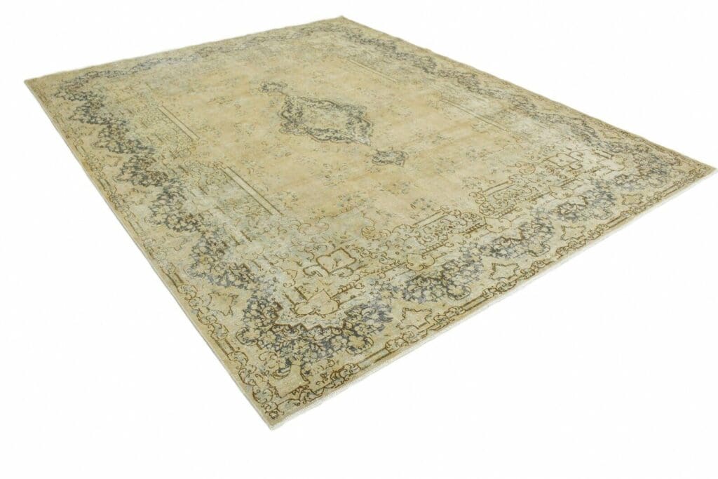 Orientteppich 391 x 309 cm Wolle handgeknüpft