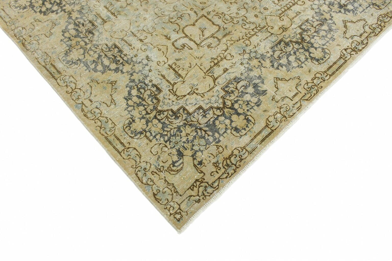 Orientteppich 391 x 309 cm Wolle handgeknüpft