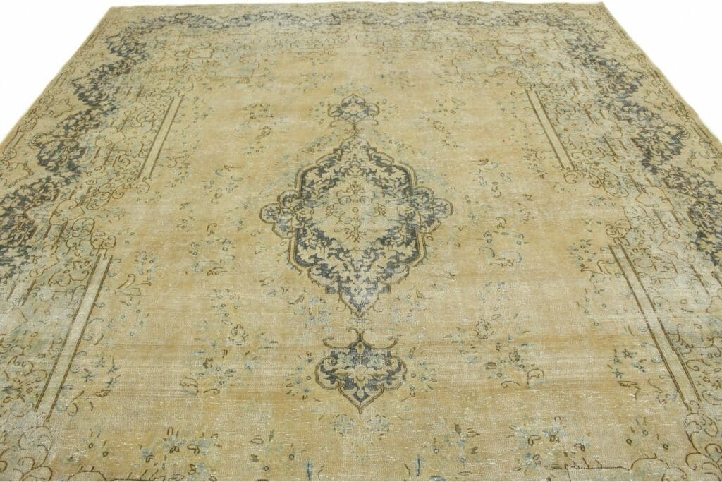 Orientteppich 391 x 309 cm Wolle handgeknüpft