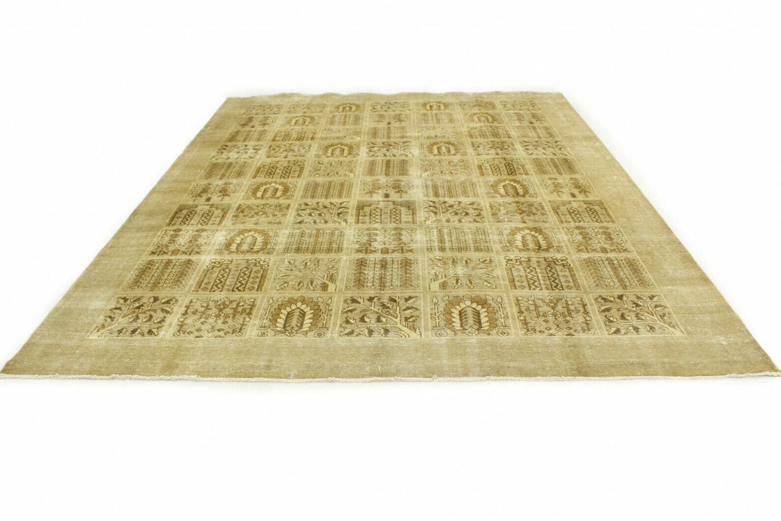 Orientteppich 390 x 299 cm Wolle handgeknüpft
