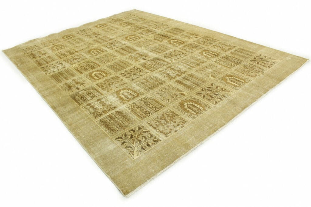 Orientteppich 390 x 299 cm Wolle handgeknüpft