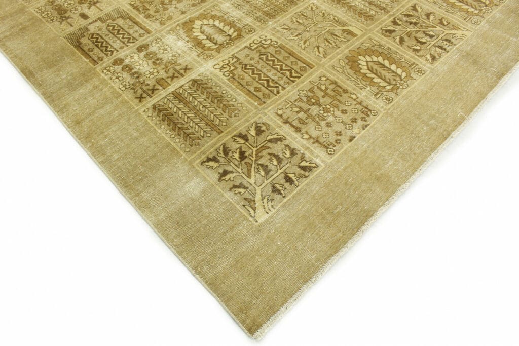 Orientteppich 390 x 299 cm Wolle handgeknüpft