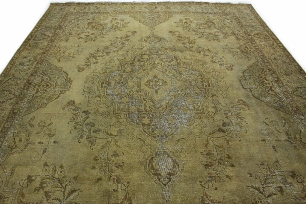 Orientteppich 392 x 289 cm Wolle handgeknüpft