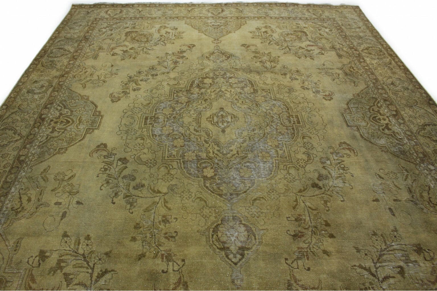 Orientteppich 392 x 289 cm Wolle handgeknüpft