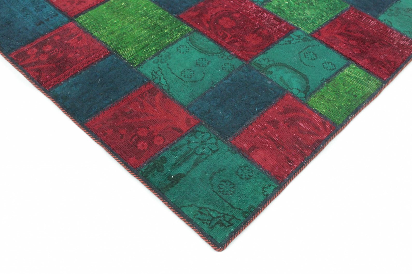 Handgeknüpfter Orientteppich, 205 × 153 cm, Wolle