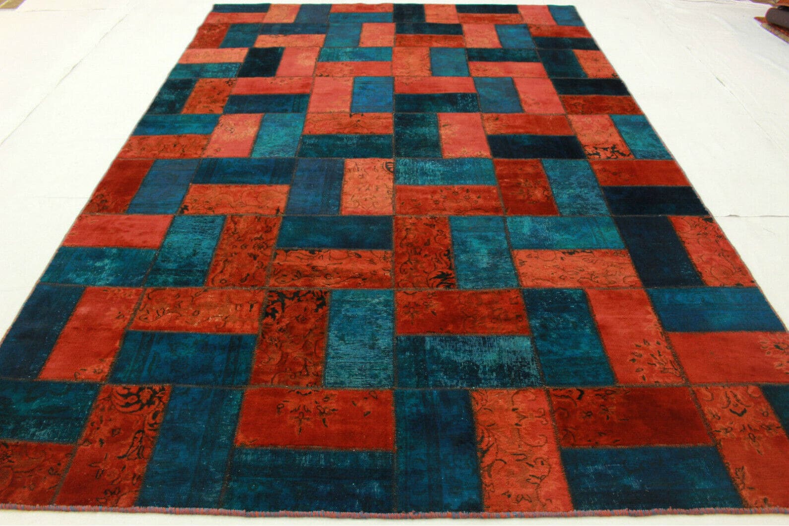 Handgeknüpfter Perserteppich, 365 × 241 cm, Wolle