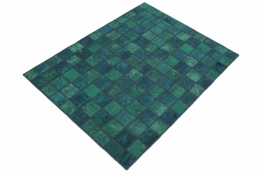 Orientteppich 202x151 cm Wolle handgeknüpft