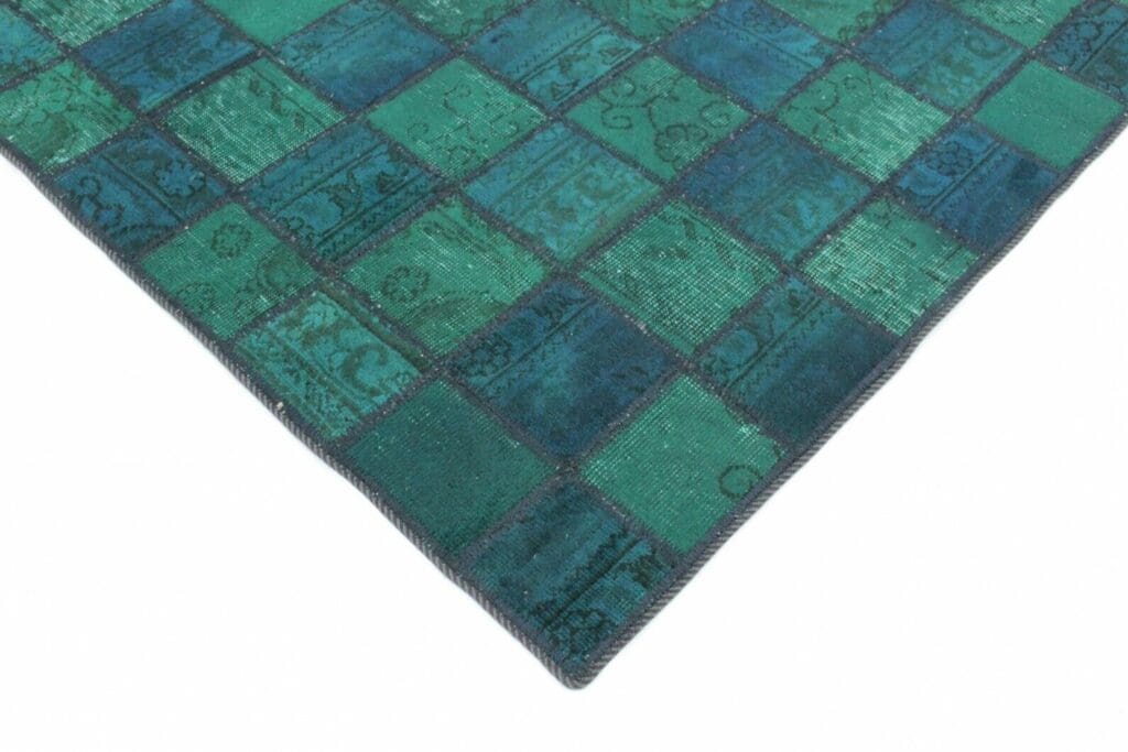 Orientteppich 202x151 cm Wolle handgeknüpft