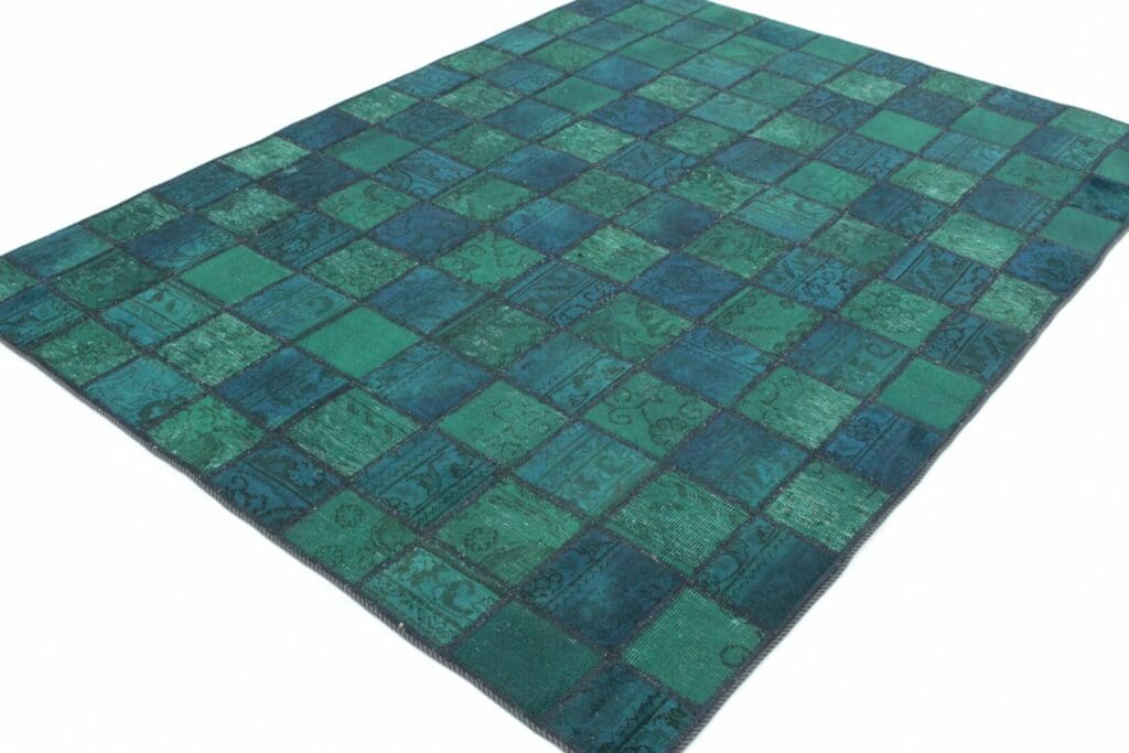 Orientteppich 202x151 cm Wolle handgeknüpft