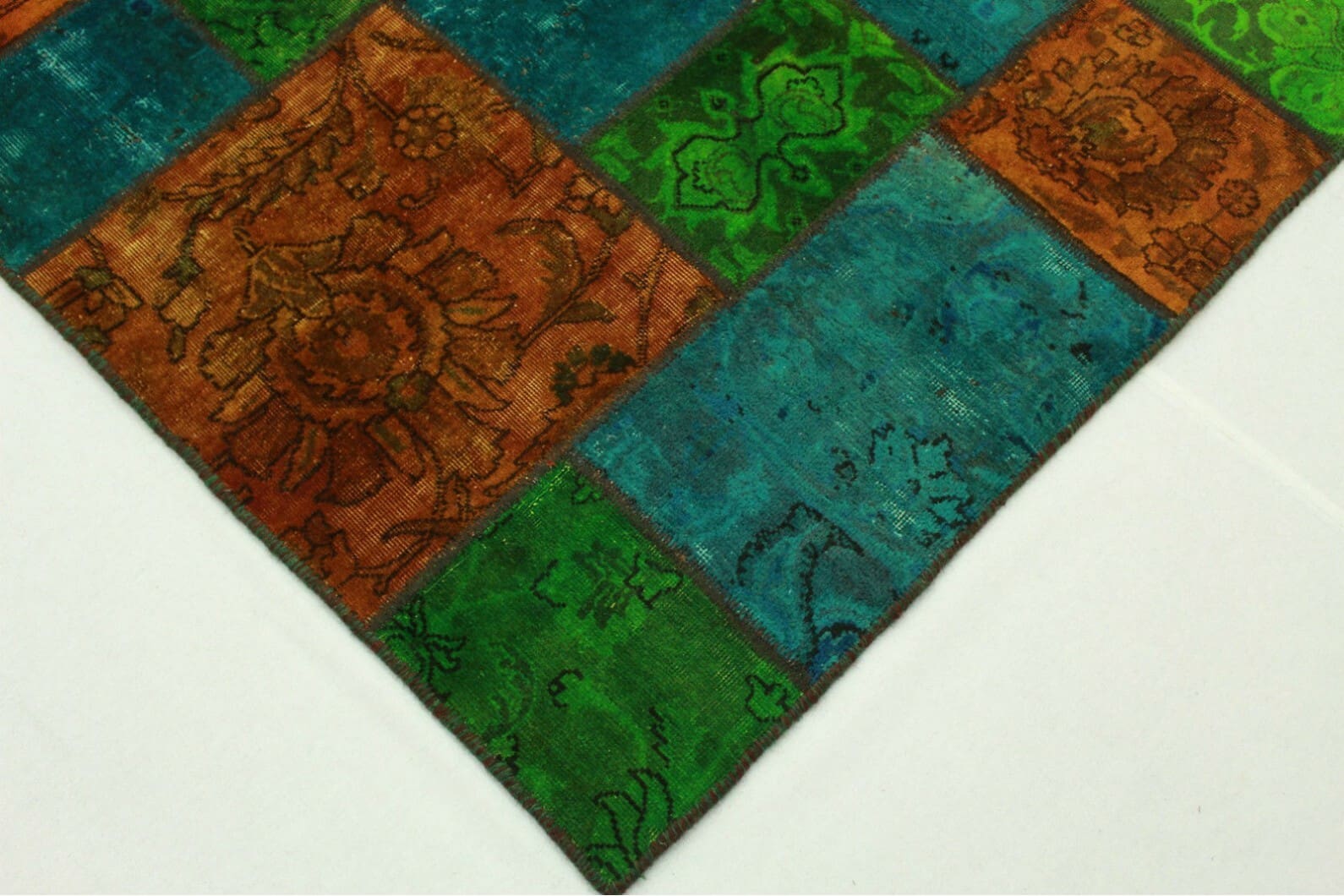 Patchwork Orientteppich aus Orient, 240 × 163 cm