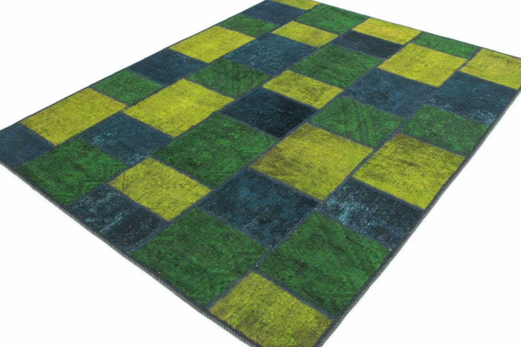 Orientteppich 203x151 cm Wolle handgeknüpft