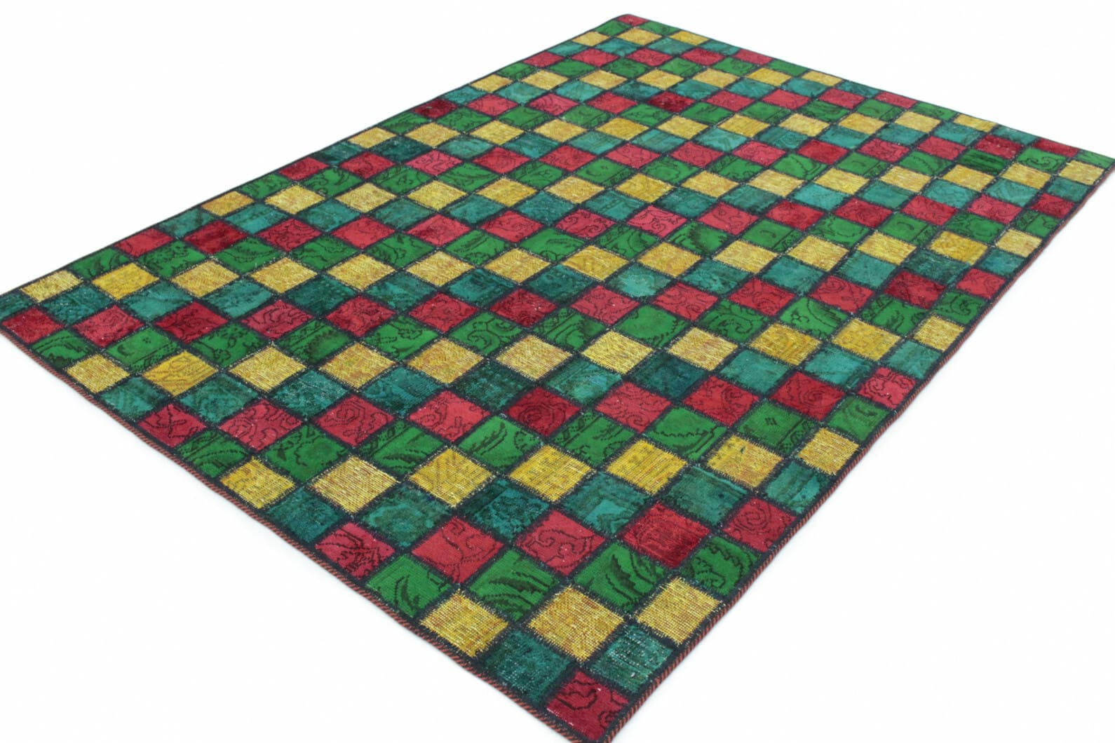 Handgeknüpfter Orientteppich 210 × 146 cm