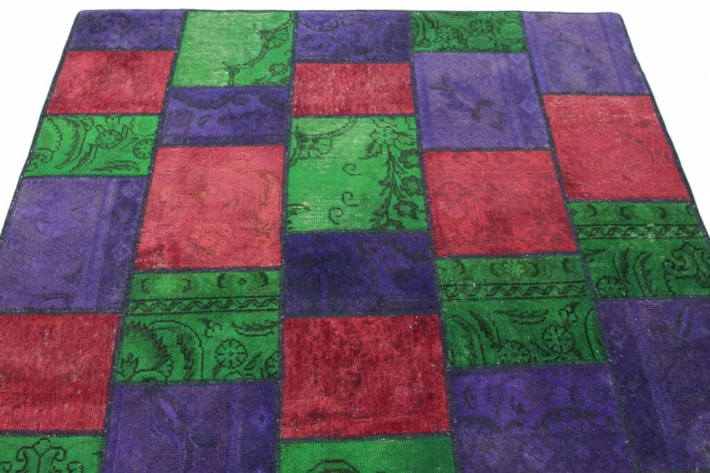 Orientteppich 202x151 cm Wolle handgeknüpft