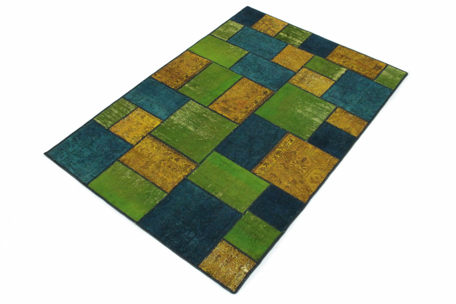 Patchwork Orientteppich aus Orient, 238 × 160 cm