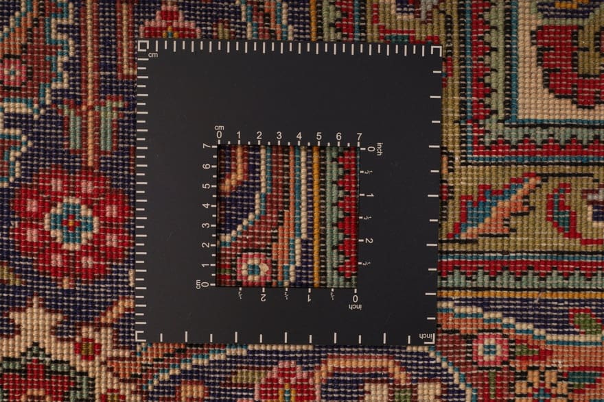 Handgeknüpfter Täbriz Perserteppich, 380 × 290 cm, Wolle