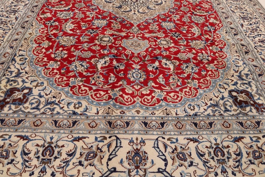 Handgeknüpfter Nain Perserteppich 395 × 288 cm
