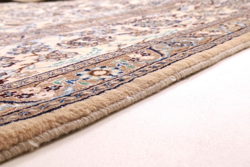 Nain Perserteppich 415 × 288 cm aus Wolle & Seide, handgeknüpft