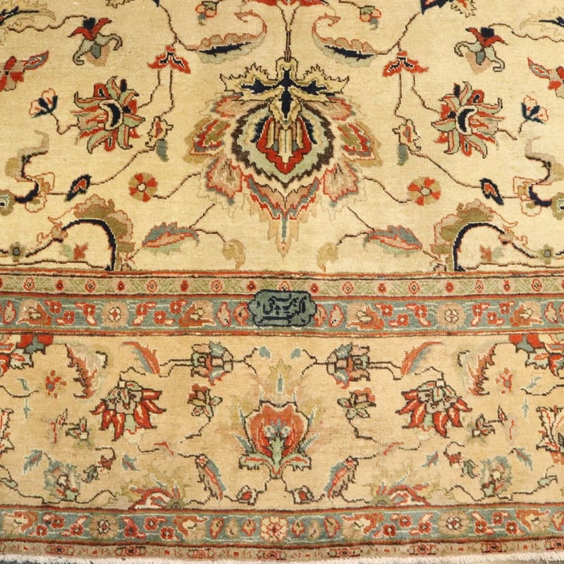 Täbriz Perserteppich 385 × 296 cm aus Wolle, handgeknüpft