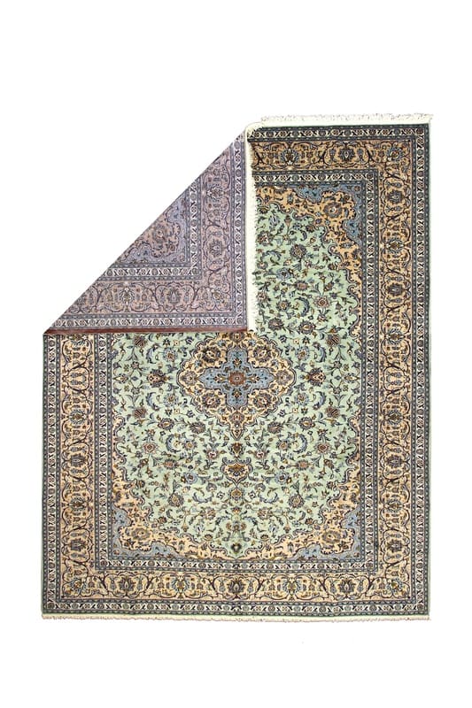 Kashan Perserteppich aus Iran, 402 × 315 cm