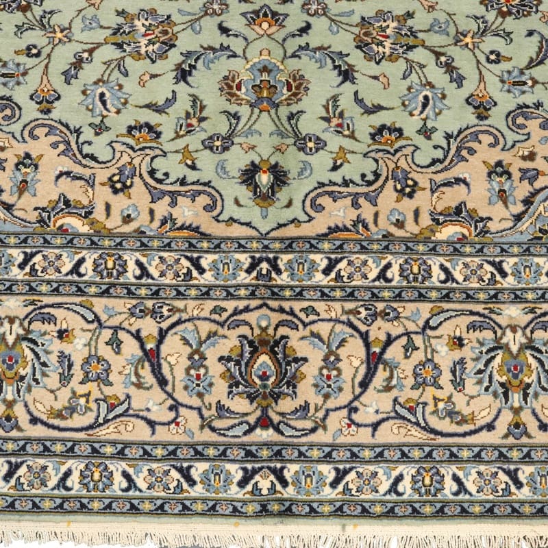 Kashan Perserteppich aus Iran, 402 × 315 cm