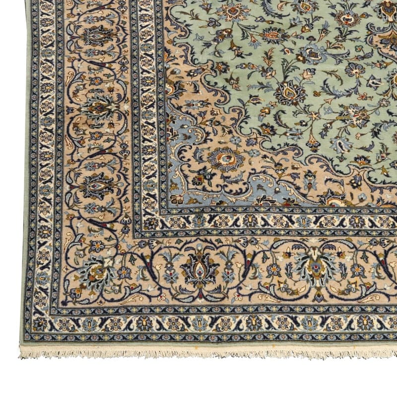 Kashan Perserteppich aus Iran, 402 × 315 cm