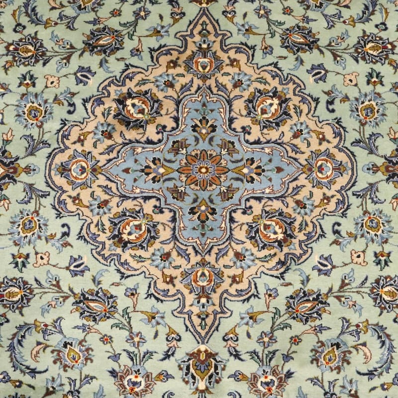Kashan Perserteppich aus Iran, 402 × 315 cm