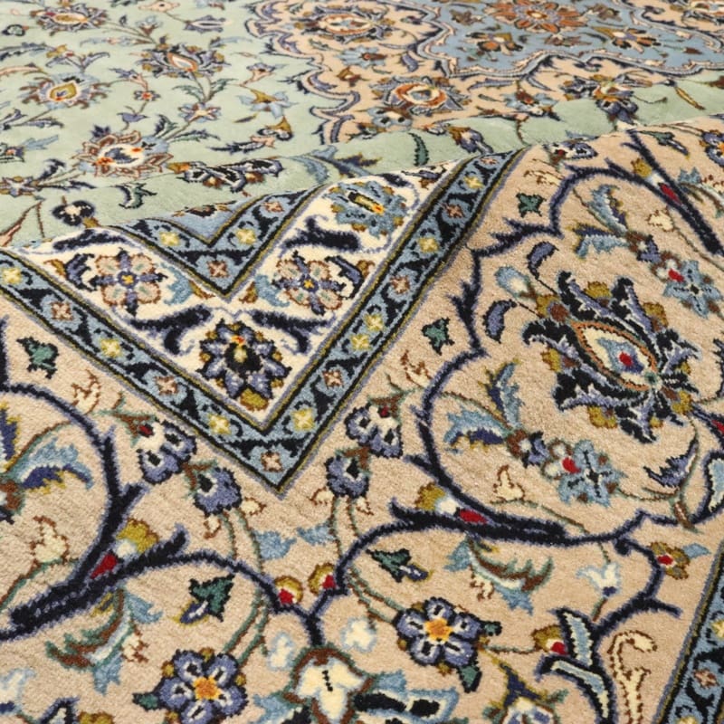 Kashan Perserteppich aus Iran, 402 × 315 cm