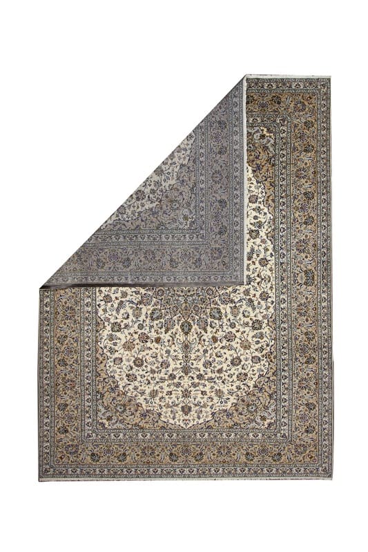 Handgeknüpfter Kashan Perserteppich 417 × 308 cm