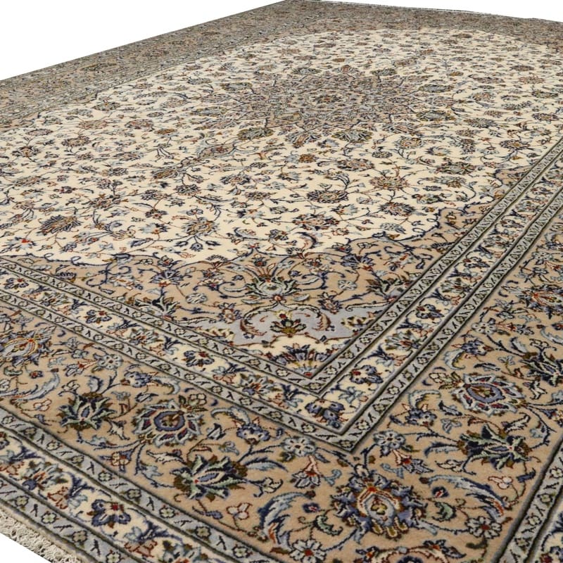 Handgeknüpfter Kashan Perserteppich 417 × 308 cm